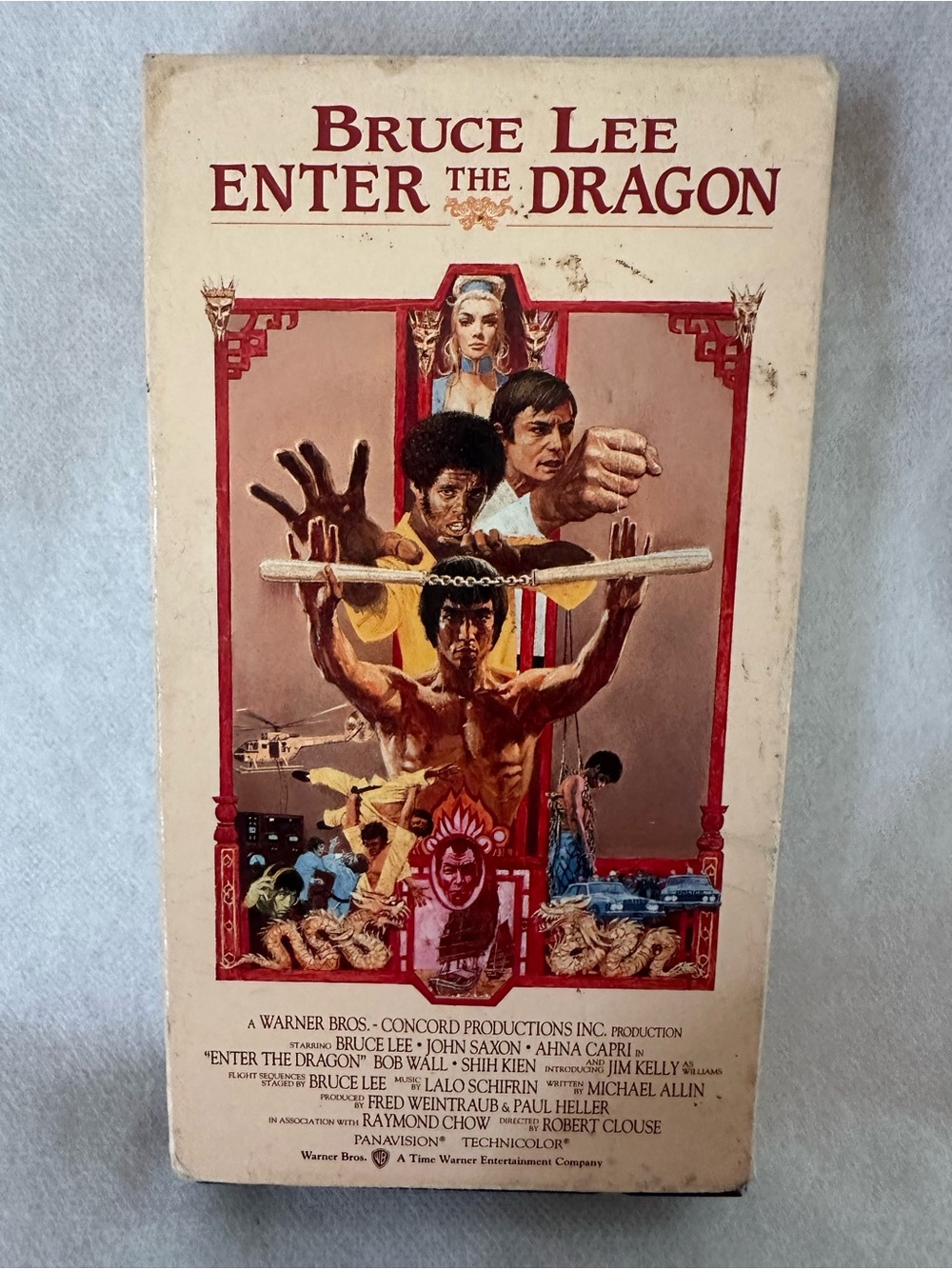 Bruce Lee Enter the Dragon 1973 (VHS, 1993) Warner Bros
